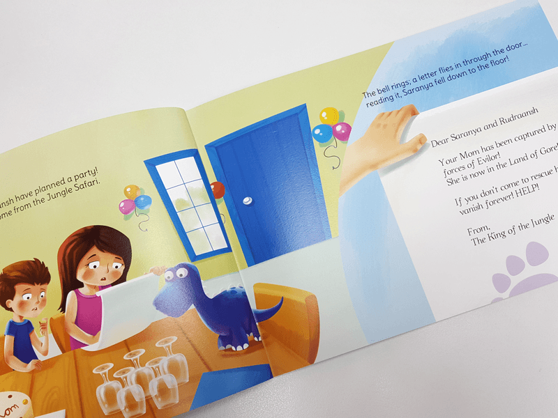 personalised book for family