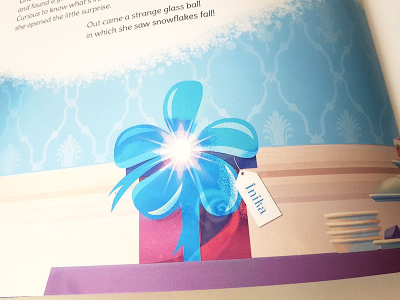 unique personalised book around letters of a childs name