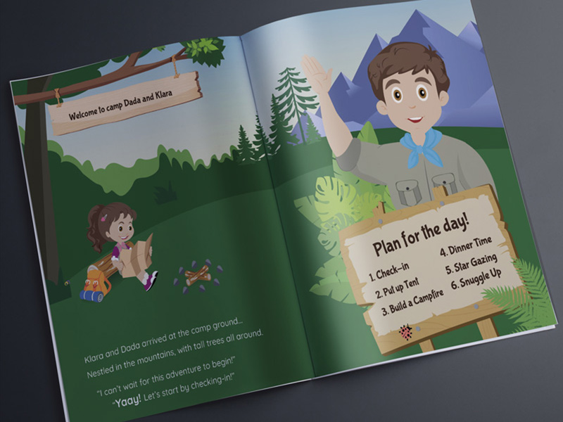 personalised book for birthday party