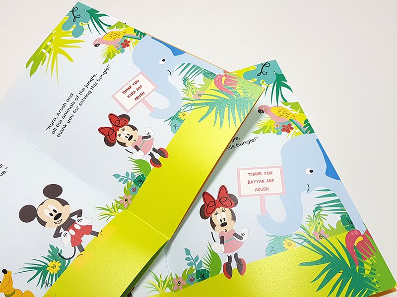 personalised book for birthday party