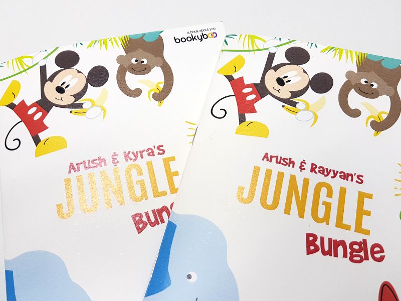 personalised book for birthday party