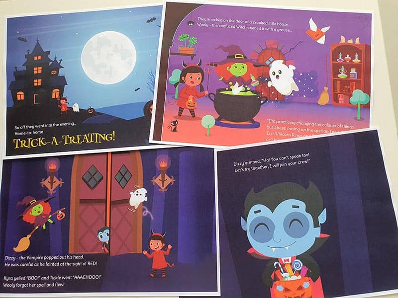 personalised book for birthday party