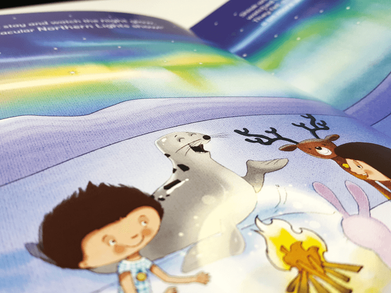 personalised book for birthday party