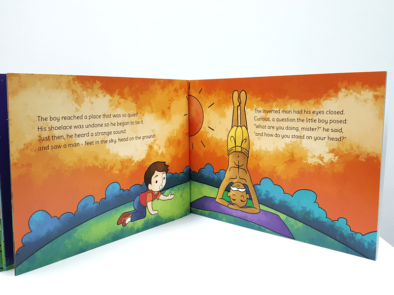 unique personalised book around letters of a childs name